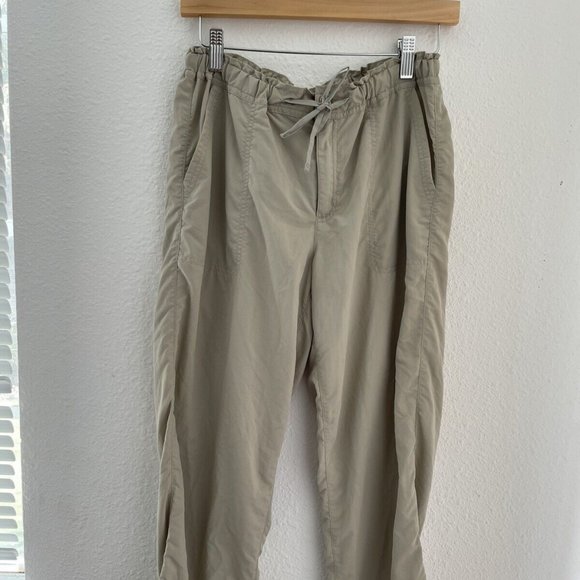 Patagonia sand drawstring hiking pants women's sz 8 - Picture 1 of 10